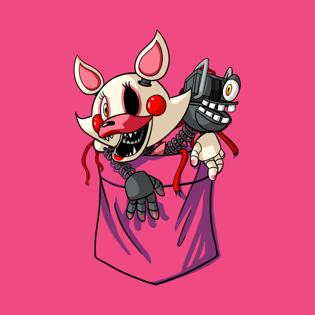 Mangled Mangle in my Pocket -ORIGINAL- by TerraTerraCotta