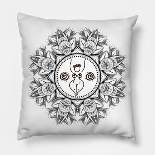 Lotus Mandala 29 Pillow