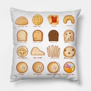 Bread encyclopedia Pillow