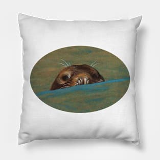 Grey Seal Pillow