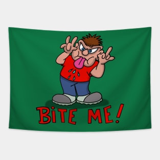 bite me Tapestry