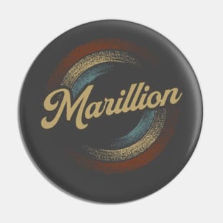 Marillion Circular Fade Pin