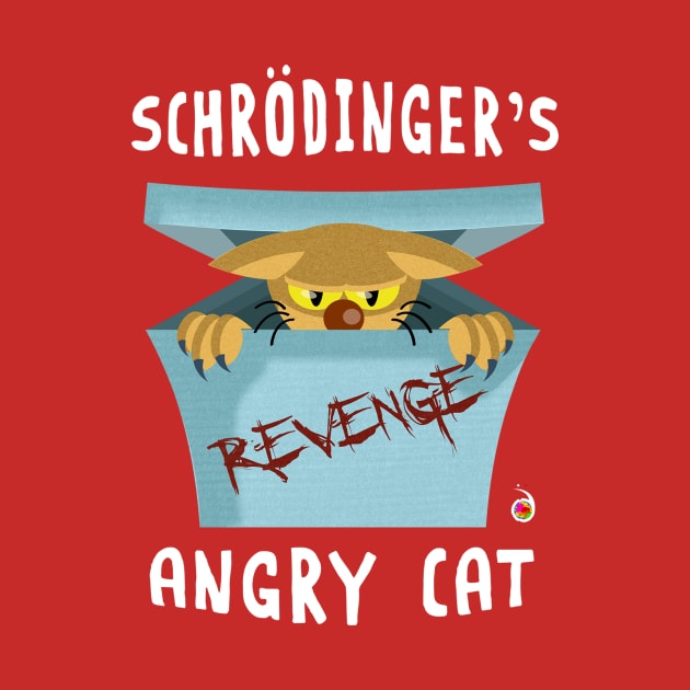 Schrödinger's angry cat by rednessdesign