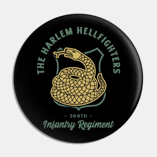 The Harlem Hellfighters - WW1 Infantry Regiment Pin by Distant War