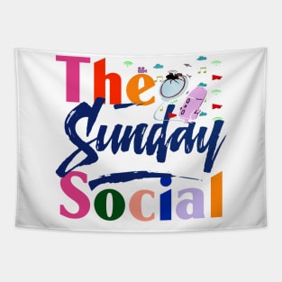 sunday social Tapestry