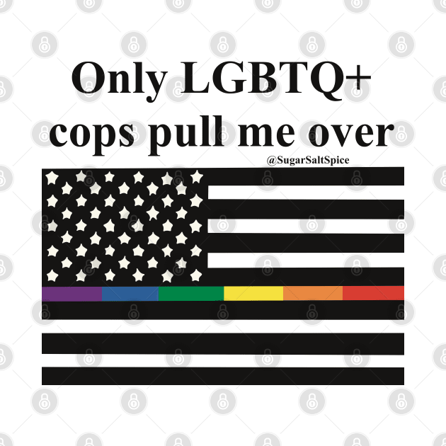 LGBTQ+ bumper sticker by SugarSaltSpice