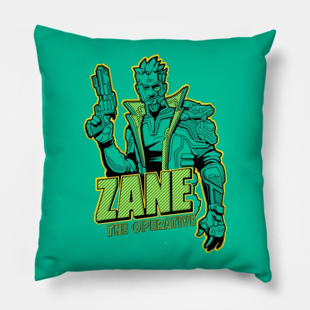 139 Zane Pillow by Yexart