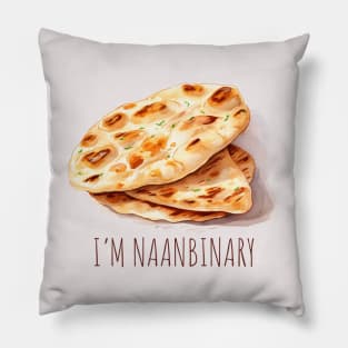 I'm NaanBinary Pillow