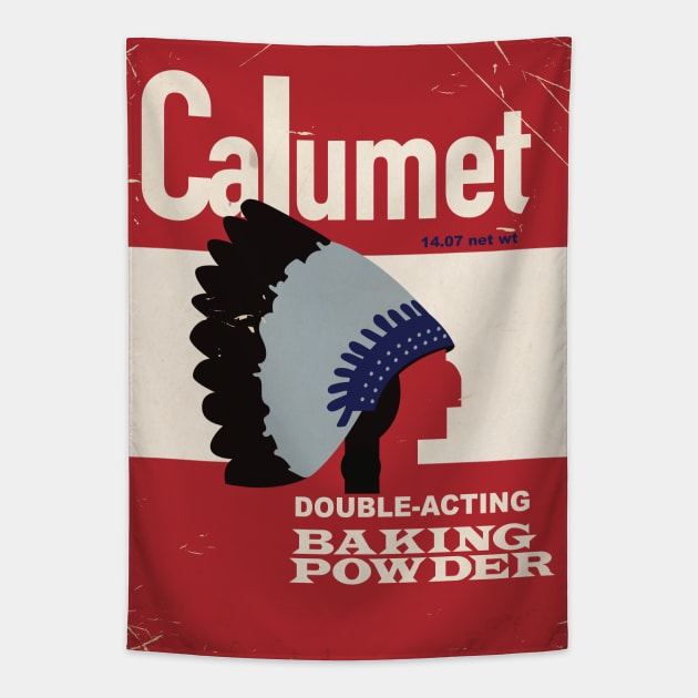 Calmert Baking Powder Tapestry by nickemporium1