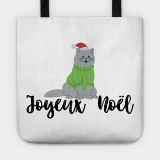 French Christmas sweater | Joyeux Noël Tote