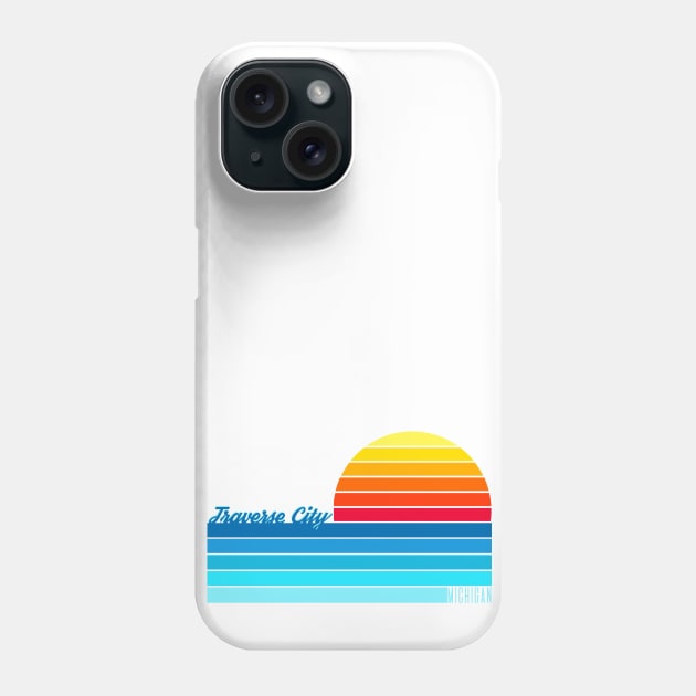 Traverse City Sunset Phone Case by Megan Noble