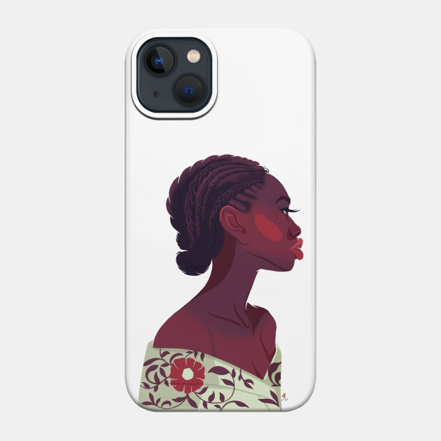 Violet Nights (No Background) - African American - Phone Case