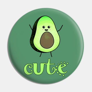 Cute Avocado Pin