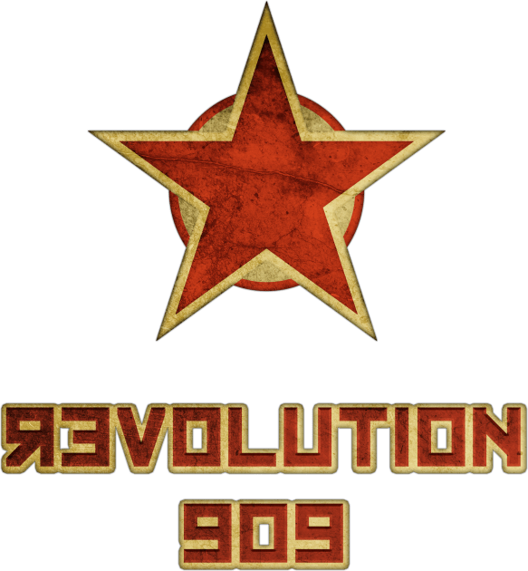 REVOLUTION909 Kids T-Shirt by KIMIDIGI