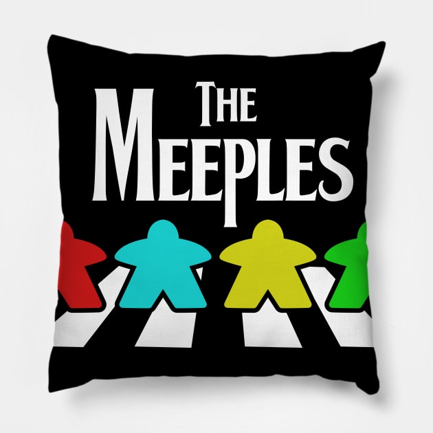 the meeples Pillow by sigitakagami