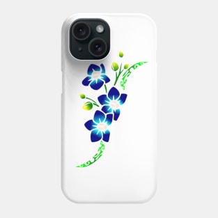 TITAINA (blue orchid) Phone Case