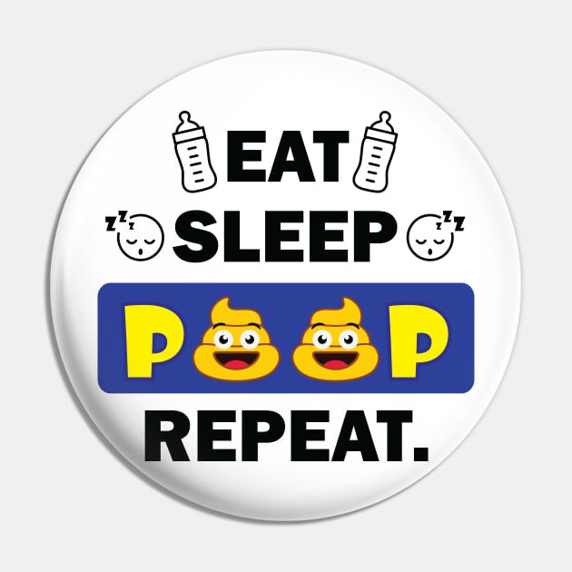 eat sleep poop repeat funny newborn Pin by teestaan