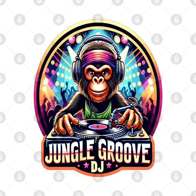 Monkey DJ, Jungle Groove Master by maknatess