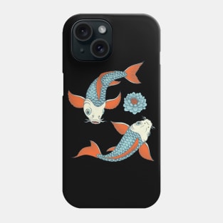 Japanese Yin-Yang Koi Fish Phone Case