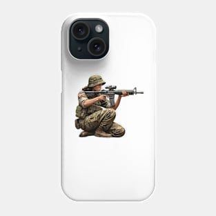 Tactical Girl Phone Case