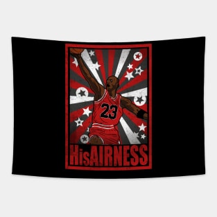 Jordan Basketball His Airness Chicago 23 Legend Tapestry