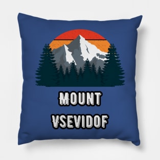 Mount Vsevidof Pillow