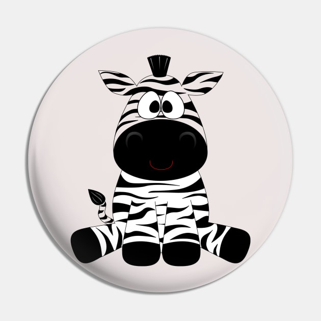 zebra Pin by DrDesign