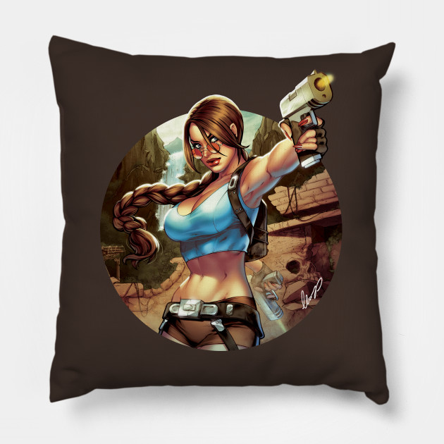 Lara croft body pillow clearance