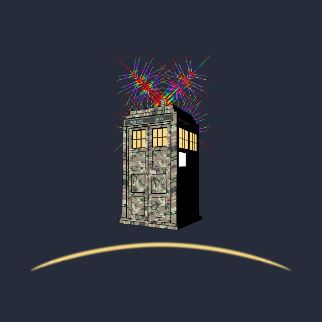 WAR TARDIS by KARMADESIGNER T-SHIRT SHOP