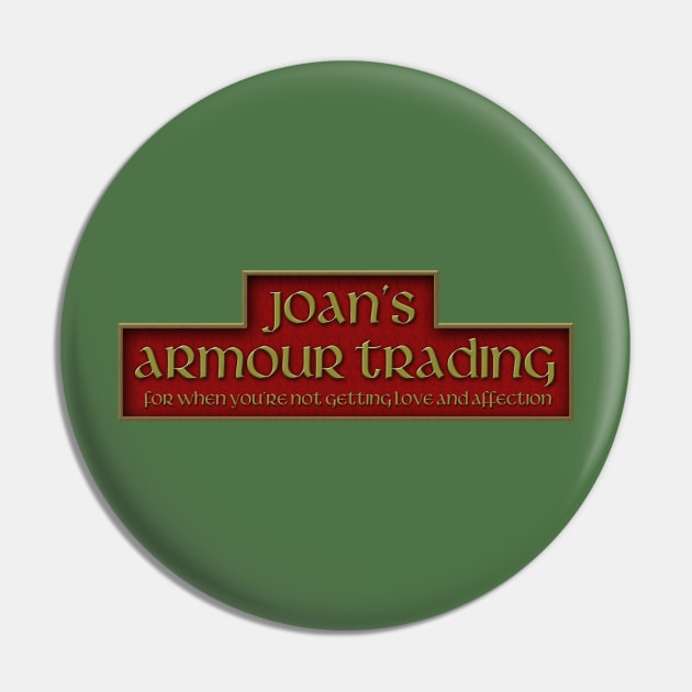 Joan's Armour Trading Pin by TransmitHim