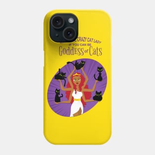 Goodess of Cats Phone Case