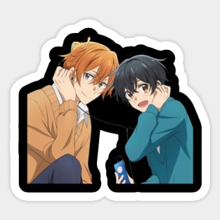 Sasaki and Miyano Manga Sticker for Sale by SAHDBB