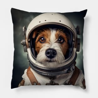 Astro Dog - Russell Terrier Pillow