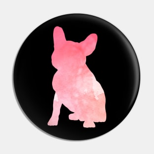 Pink Frenchie - French Bulldog Pin