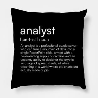 Analyst definition Pillow