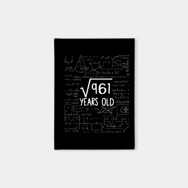 Square Root of 961 31th Birthday 31 Years Old TShirt