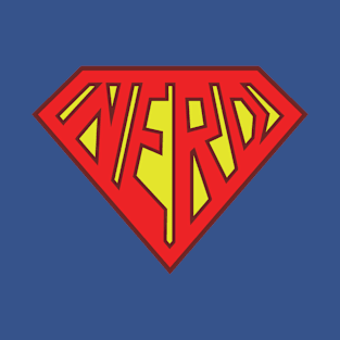 SuperNerd Funny Nerd Superhero Design Gift Idea Comics T-Shirt