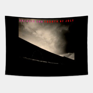 Fourth of July Indie Alternative Throwback 1990 Design Tapestry