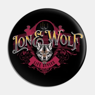 Lone Wolf Pin