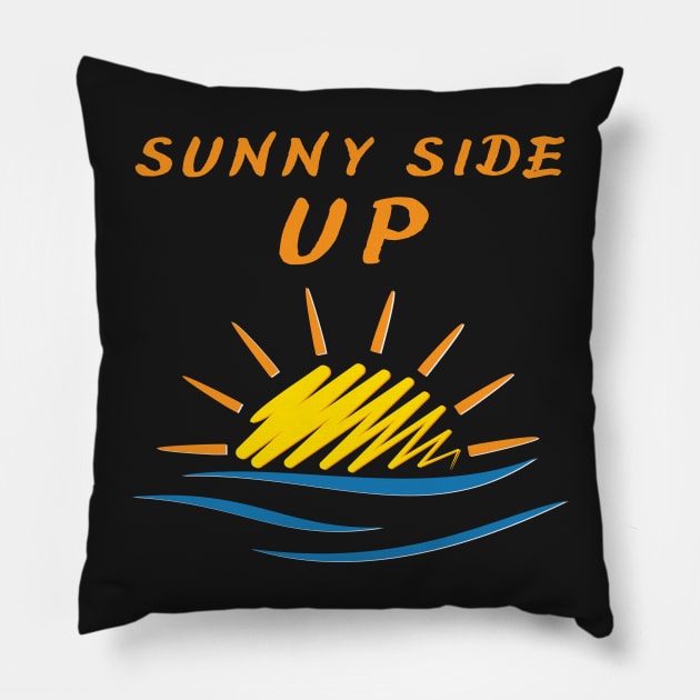 Sunny Side Up Pillow by Rusty-Gate98