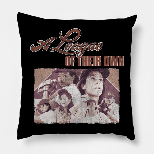 A league of their own Pillow by Polaroid Popculture