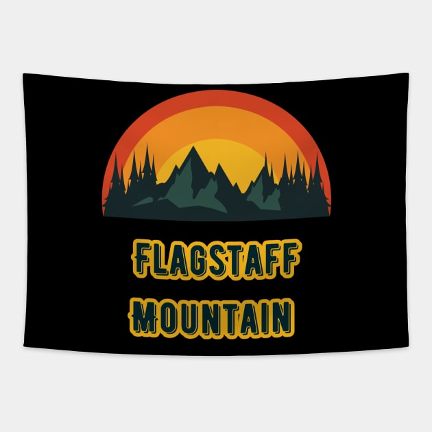 Flagstaff Mountain Tapestry by Canada Cities