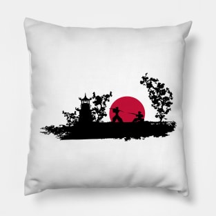 Samurai Fight Pillow