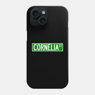 Cornelia St. sign Phone Case