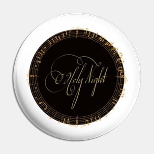 Make a Joyful Christmas Noise: O holy night Pin