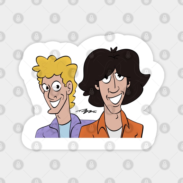 Bill and Ted Magnet by Tuckerjoneson13