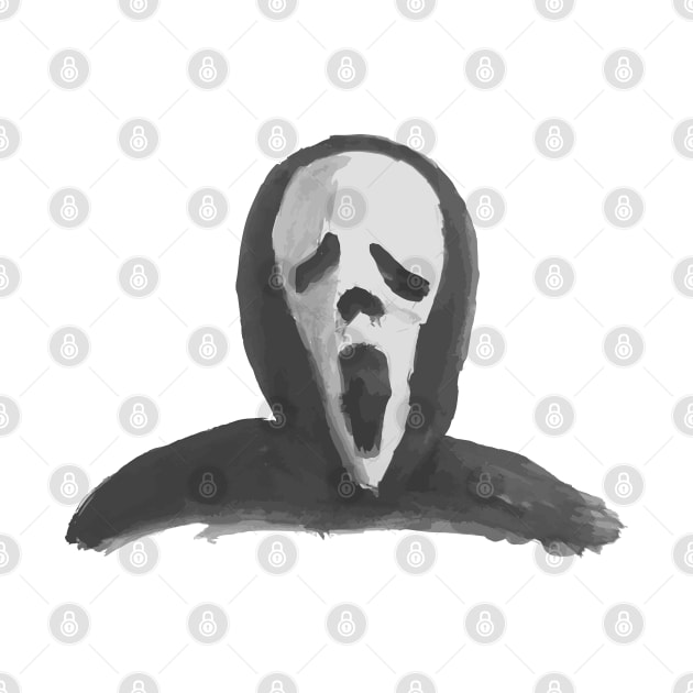 Scream, creepy mask by Mammoths