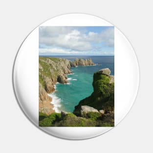 Logan Rock, Porthcurno, Cornwall Pin