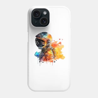 Astronaut Watercolor Phone Case