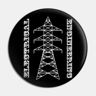 Electrical engineering text with transmission tower image Pin